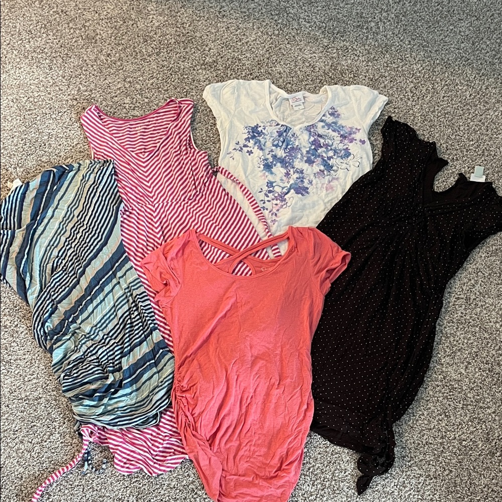 Women's Maternity Tops and Dresses Bundle